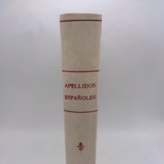 Libros antiguos: LIBRO DE ORO DE LOS APELLIDOS ESPAÑOLES AÑO 1902 HERÁLDICA. Lote 373926631