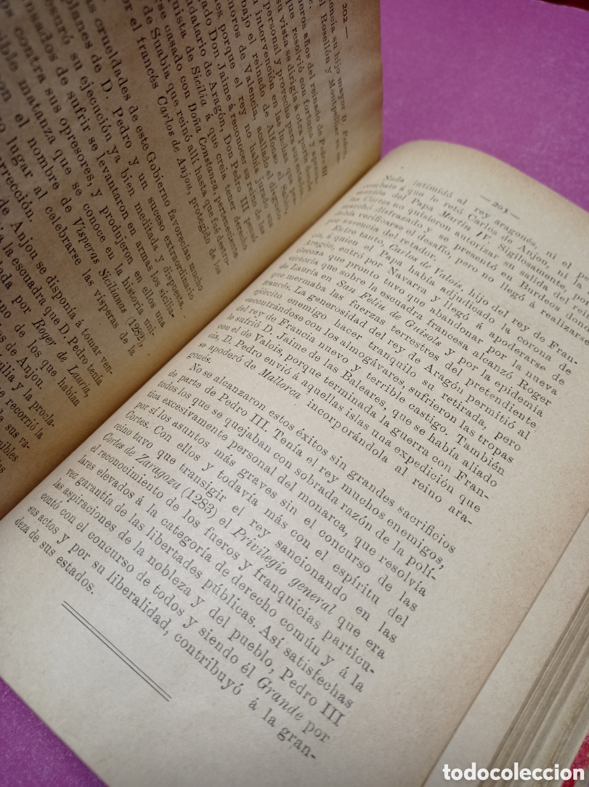 Libros antiguos: Compendio de Historia de Espa&ntilde;a - Foto 8