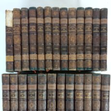 Libros antiguos: HISTORIA GENERAL DE ESPAÑA - MODESTO LAFUENTE - 25 TOMOS - COMPLETA. 1887