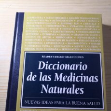 Libros antiguos: DICCIONARIO DE LAS MEDICINAS NATURALES NUEVAS IDEAS BUENA SALUD READER DIGEST SELECCIONESORTES 6.99. Lote 375266329