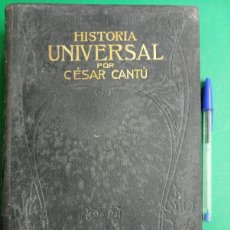 Libros antiguos: ANTIGUO LIBRO HISTORIA UNIVERSAL POR CÉSAR CANTU. TOMO III FCO. SEIX - BARCELONA