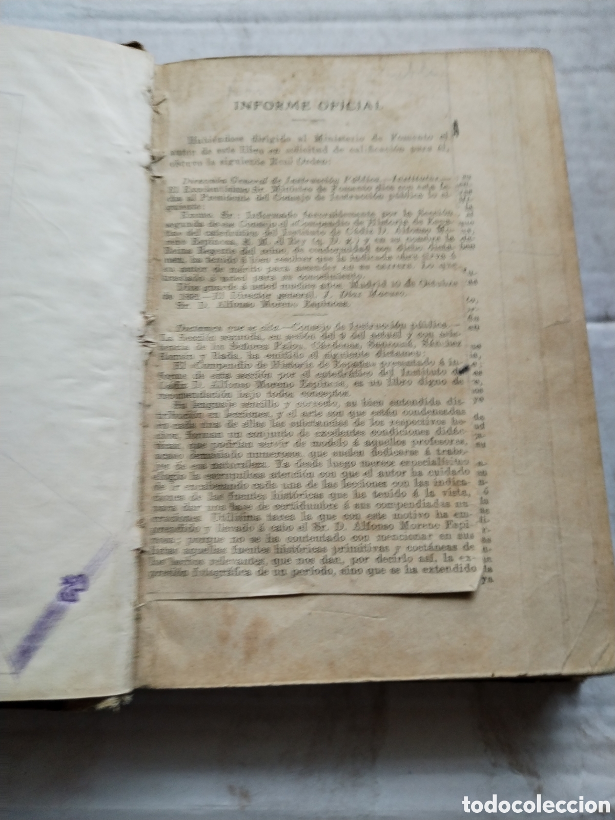 Libros antiguos: COMPENDIO DE HISTORIA DE ESPA&Ntilde;A - Foto 3