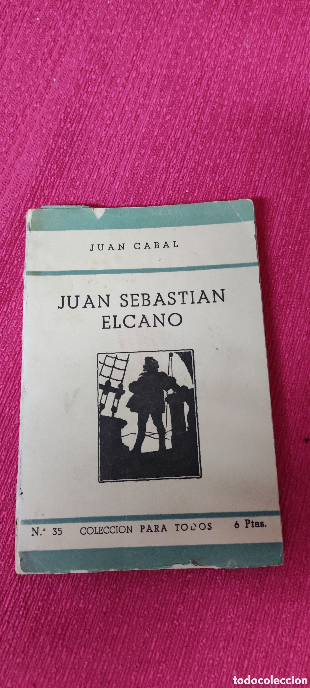 Libros antiguos: Juan Sebasti&aacute;n Elcano - Foto 1