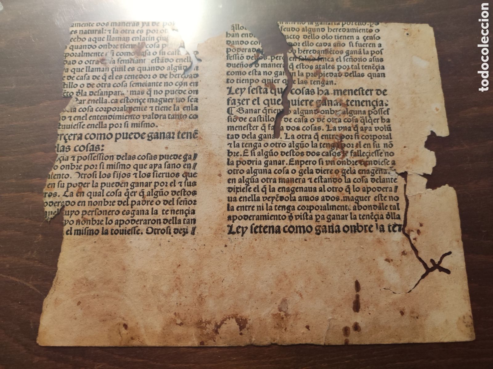 Antiquarische B&uuml;cher: Resto libro ordenanzas Reyes Cat&oacute;licos