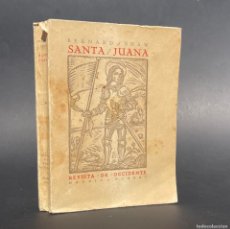 Libros antiguos: SANTA JUANA - JUANA DE ARCO - SHAW, BERNARD - TEATRO HISTÓRICO. Lote 403014629