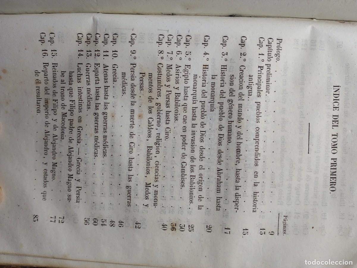 Libros antiguos: Historia universal 1852 - Foto 5