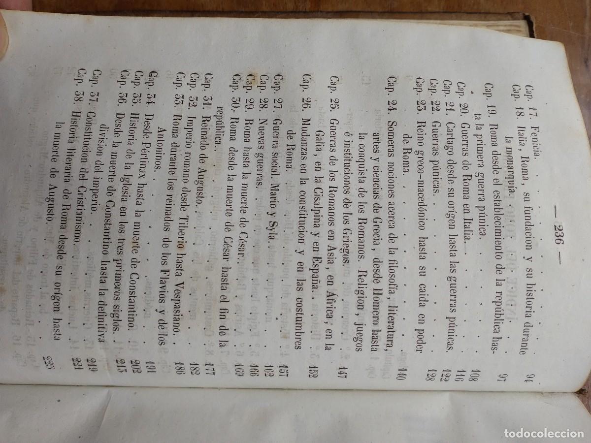 Libros antiguos: Historia universal 1852 - Foto 6