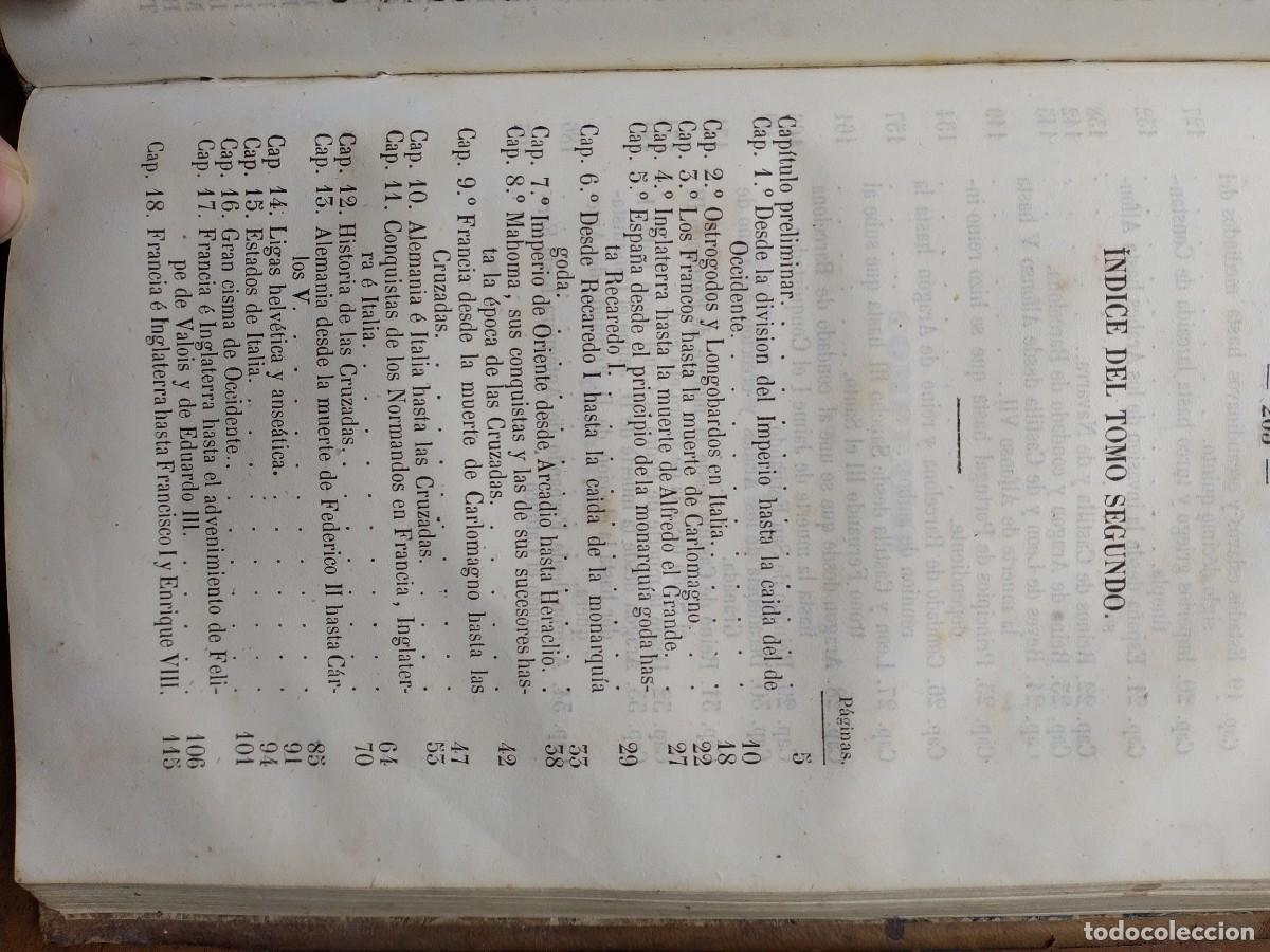 Libros antiguos: Historia universal 1852 - Foto 8