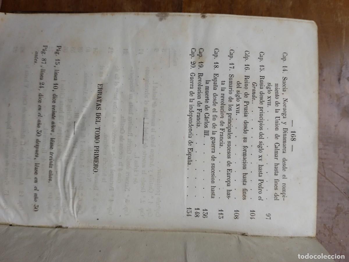 Libros antiguos: Historia universal 1852 - Foto 12