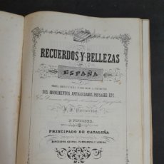 Libros antiguos: L-7812. RECUERDOS Y BELLEZAS DE ESPAÑA. CATALUÑA. P. PIFERRER.