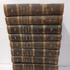Libros antiguos: 1854- HISTORIA UNIVERSAL CESAR CANTÚ, 10 TOMOS. COMPLETA. ED GASPAR Y ROIG MADRID. LBC