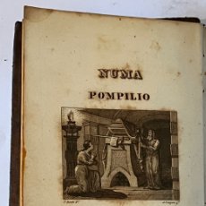 Libros antiguos: NUMA POMPILIO, SEGUNDO REY DE ROMA, POEMA DEL CABALLERO DE FLORIAN - 1831 - LIBRERIA DE RAZOLA