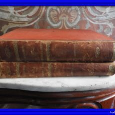 Libros antiguos: ANTIGUOS LIBROS DOS TOMOS DEL GENERAL PRIM POR FRANCISCO J. ORELLANA. AÑO 1872