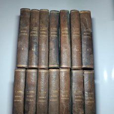 Libros antiguos: AÑO 1847: HISTORIA UNIVERSAL. CÉSAR CANTÚ. EN ESPAÑOL. 14 TOMOS DEL XIX.