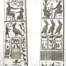 Libros antiguos: AÑO 1758 EGIPTO JEROGLÍFICOS NAVEGACIÓN ASTROLOGÍA AGRICULTURA ARQUITECTURA MEDICINA GRABADOS