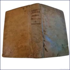 Libros antiguos: LIBRO EN PERGAMINO CON DESPLEGABLES DE TÁCTICA MILITAR. 220 AÑOS DE ANTIGÜEDAD.