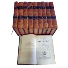 Libros antiguos: AÑO 1824. HISTORIA DEL BAJO IMPERIO. 10 TOMOS DEL SIGLO XIX.
