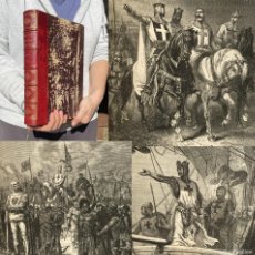 Libros antiguos: AÑO 1873 - LAS CRUZADAS - GALOS - CARLOMAGNO - NUMEROSAS LAMINAS - HISTOIRE DE FRANCE - GUIZOT
