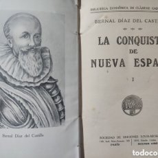 Libros antiguos: LA CONQUISTA DE NUEVA ESPAÑA.1853 BERNAL DÍAZ CASTILLO. TOMO I.BERNAL DÍAZ CASTILLO