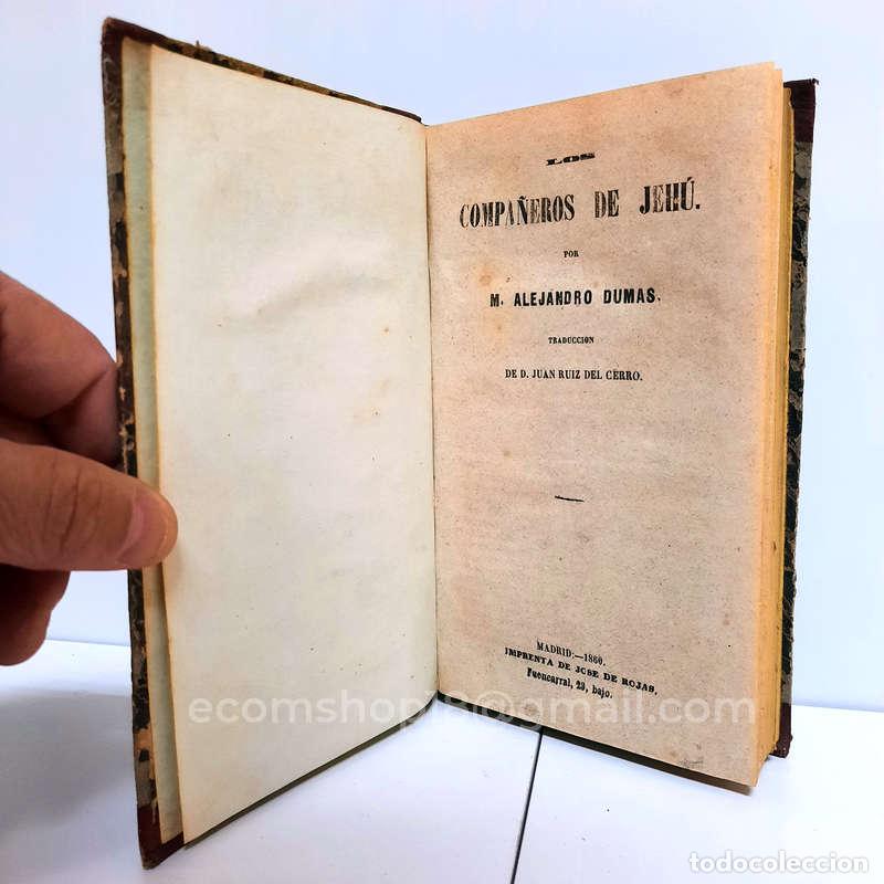 Libros antiguos: Los Compa&Atilde;&plusmn;eros De Jeh&Atilde;&ordm;. 1860. Ref: HST23046 - Foto 2