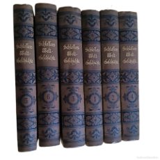Libros antiguos: AÑO 1882. HISTORIA DEL PUEBLO ALEMÁN. 6 ELEGANTES TOMOS DEL SIGLO XIX.
