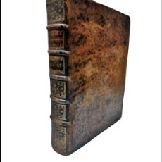 Libros antiguos: AÑO 1740. ACADEMIA REAL DE BELLAS LETRAS. TABLA DE MATERIAS. PRECIOSO LIBRO DEL XVIII. 26,50 CM.