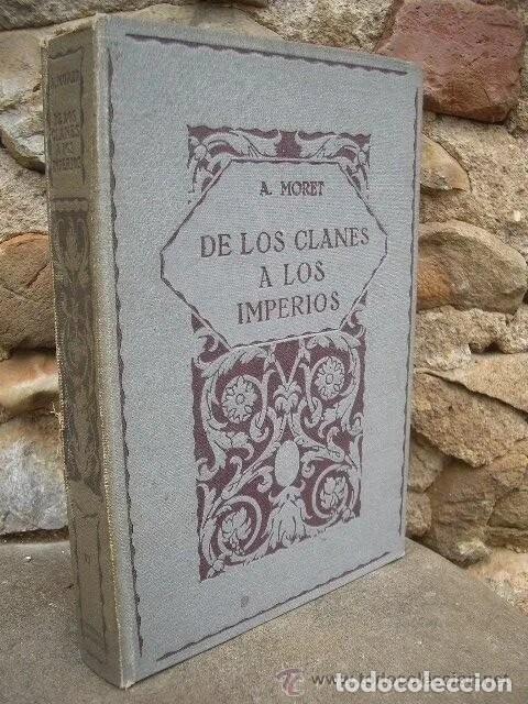 Libros antiguos: de los clanes a los imperios A Moret - Foto 1
