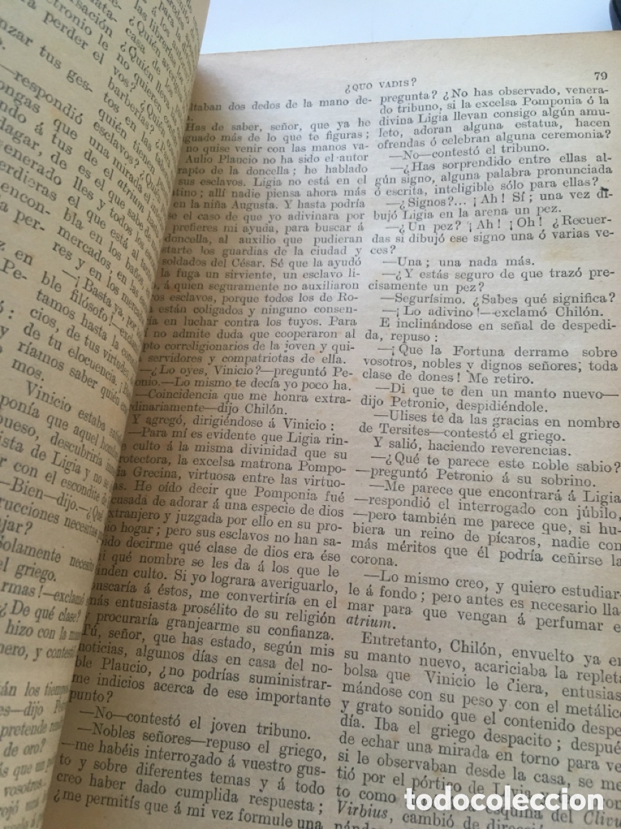 Libros antiguos: Libro antiguo QUO VADIS - Foto 4