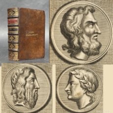 Libros antiguos: AÑO 1735 - PLUTARCO - VIDAS PARALELAS - LICURGO - TESEO - RÓMULO - HISTORIA ANTIGUA - ARQUITECTURA