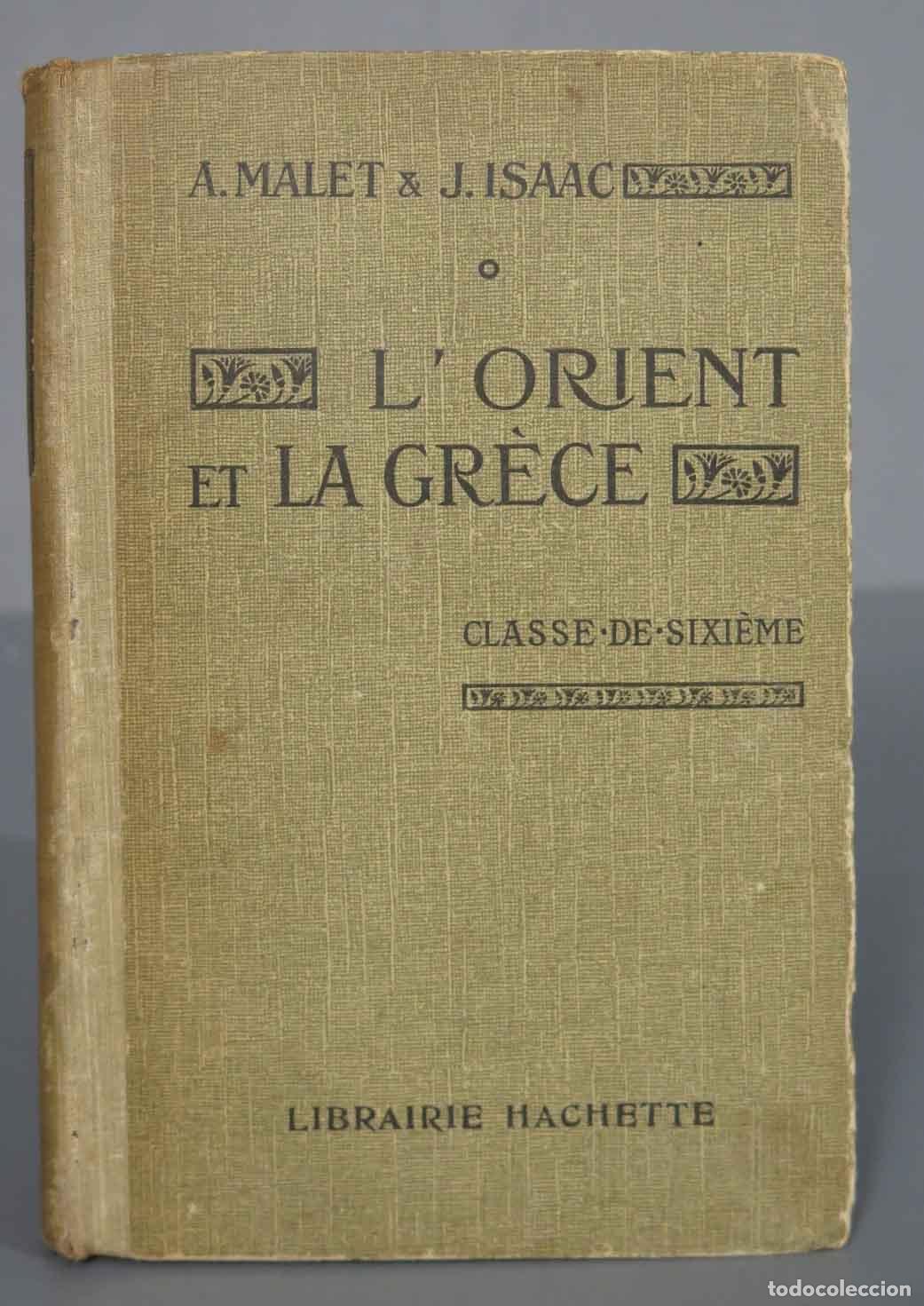 Libros antiguos: L&acute;Orient et la Grece. Malet - Foto 1