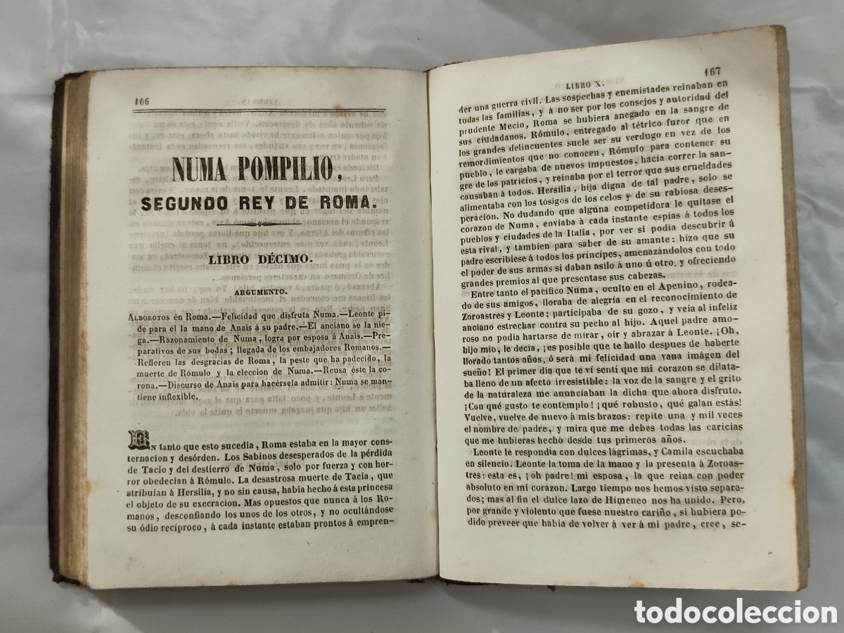 Libros antiguos: NUMA POMPILLO a&ntilde;o 1850 - Foto 3