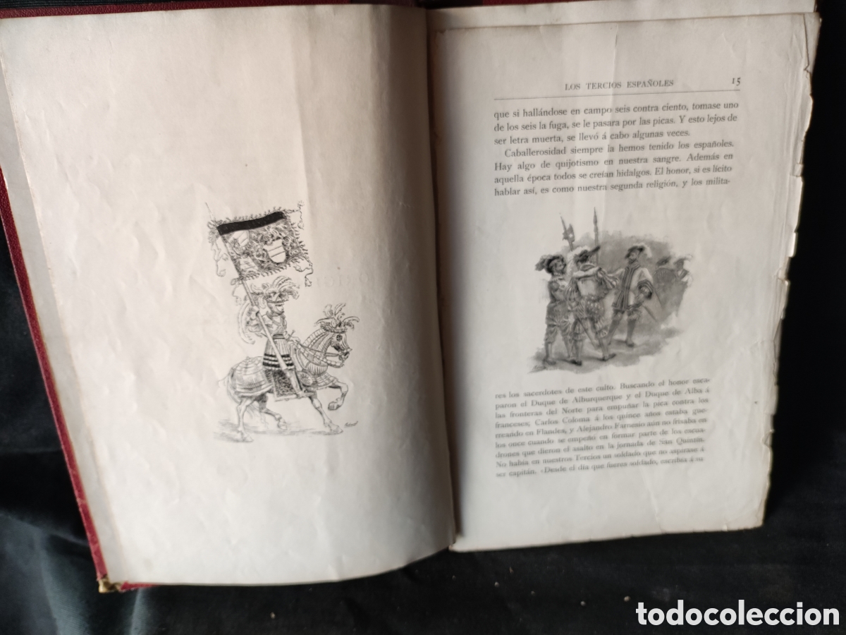 Libros antiguos: Los tercios Espa&ntilde;oles libro - Foto 6