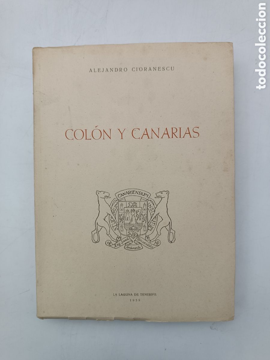 Libros antiguos: Canarias y Col&oacute;n 1959 - Foto 1