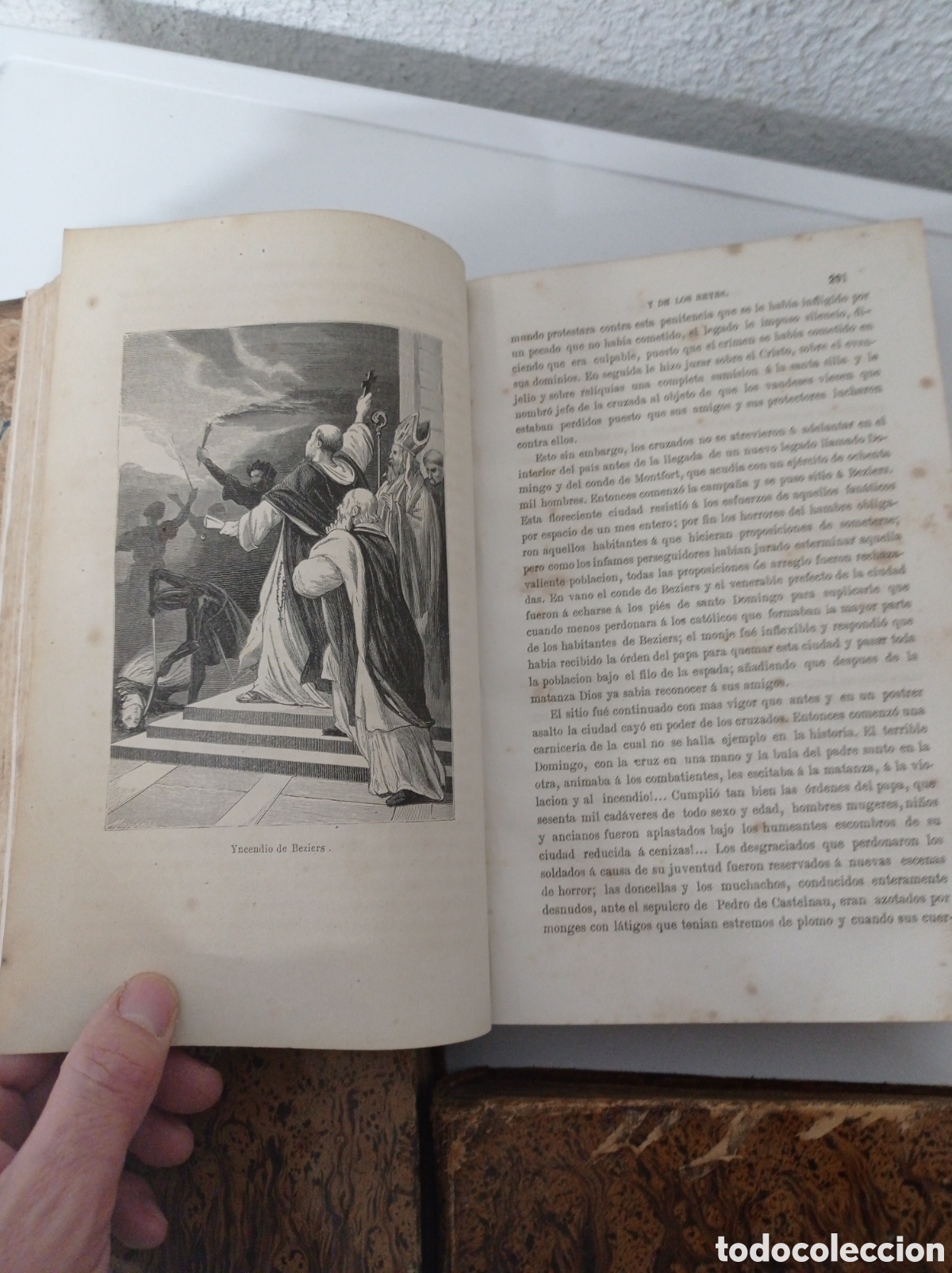 Libros antiguos: HISTORIA DE LOS PAPAS Y LOS REYES - Foto 8