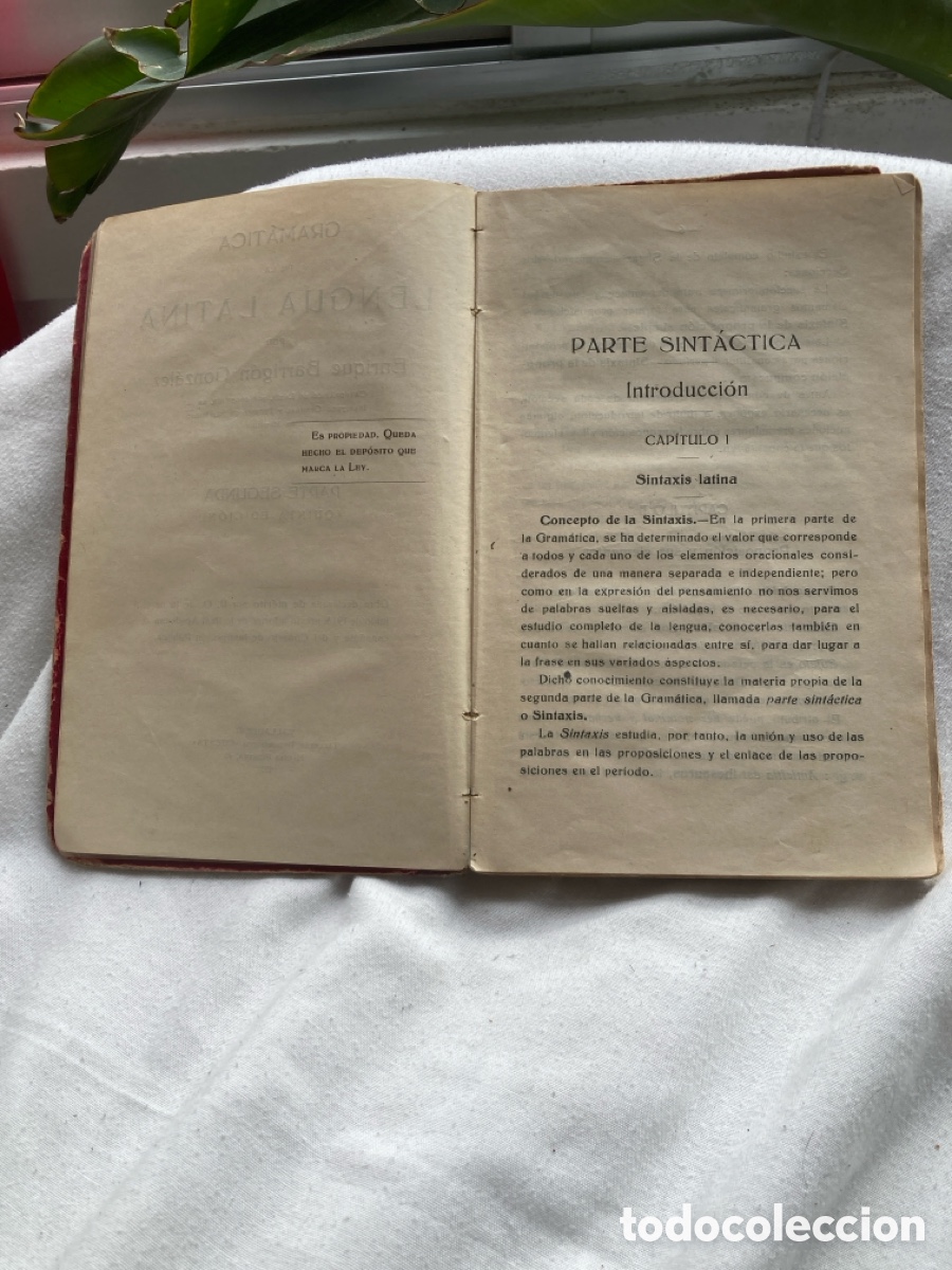 Libros antiguos: GRAM&Aacute;TICA DE LA LENGUA LATINA - Foto 4