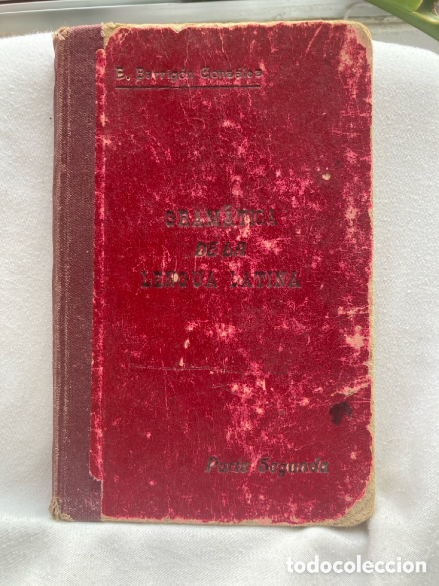 Libros antiguos: GRAM&Aacute;TICA DE LA LENGUA LATINA - Foto 1