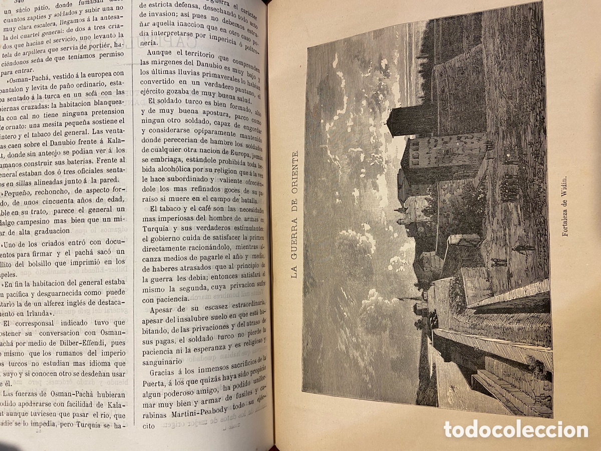 Libros antiguos: LA GUERRA DE ORIENTE-1877-C5 - Foto 4