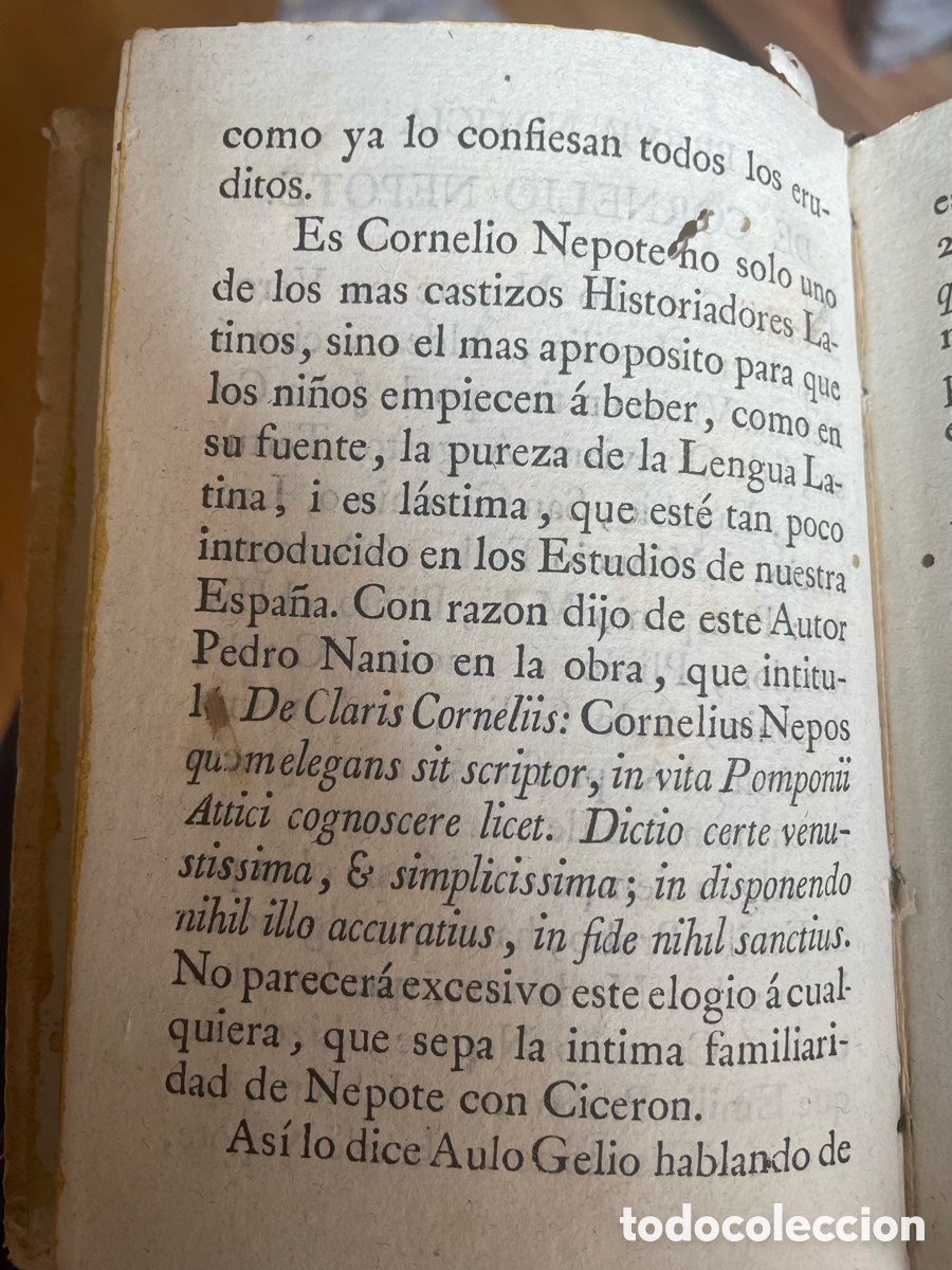 Libros antiguos: CORNELIUS NEPOS DE VITIS EXCELLENTIUM - 1817 - Foto 3