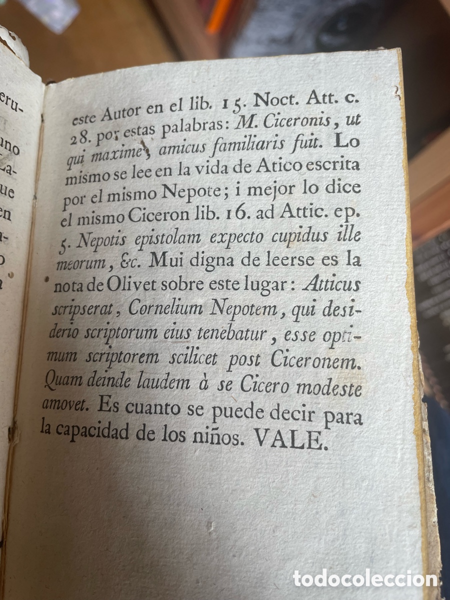 Libros antiguos: CORNELIUS NEPOS DE VITIS EXCELLENTIUM - 1817 - Foto 4