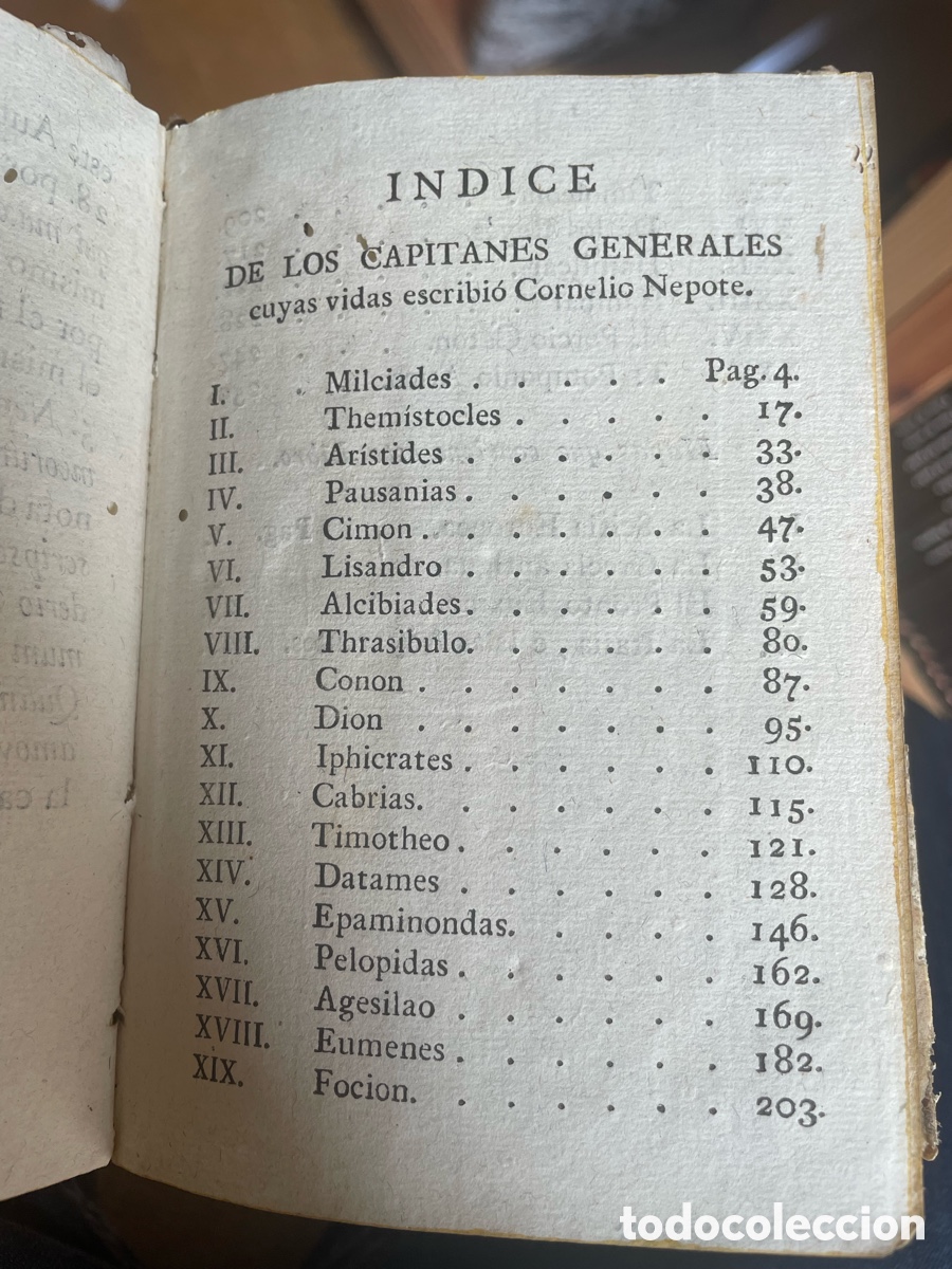 Libros antiguos: CORNELIUS NEPOS DE VITIS EXCELLENTIUM - 1817 - Foto 5