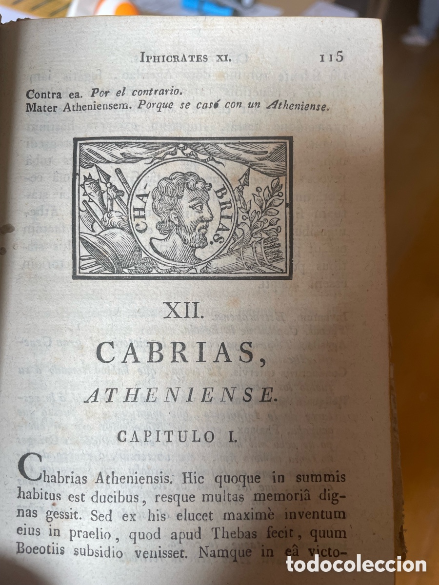 Libros antiguos: CORNELIUS NEPOS DE VITIS EXCELLENTIUM - 1817 - Foto 14