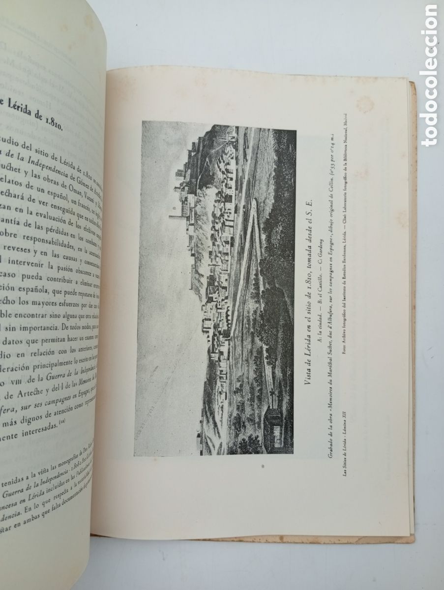Libros antiguos: Los sitios de L&eacute;rida 1945 - Foto 7