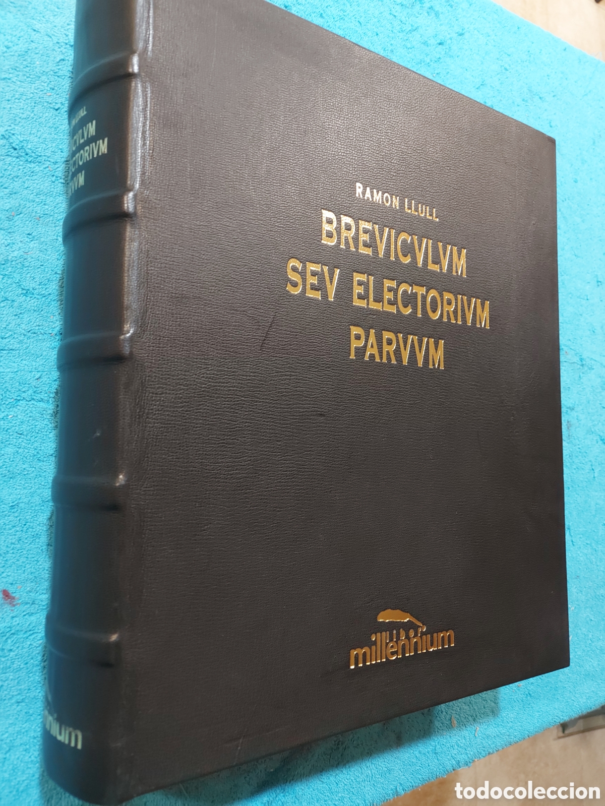 Libros antiguos: BREVICULUM RAMON LLULL Ed.MilleniumLiber, facsimil. - Foto 15