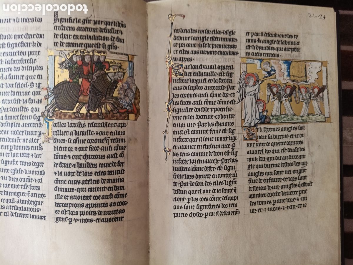Libros antiguos: FACSIMIL - APOCALIPSIS DE LORENA - LOTHRINGISCHE EDICI&Oacute;N LEIPZIG &ndash; 1982 - Foto 9