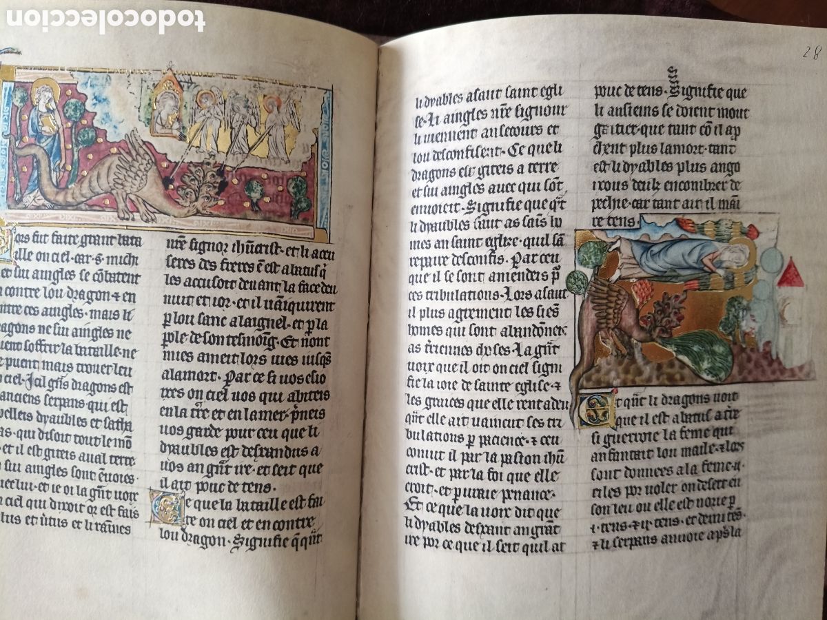 Libros antiguos: FACSIMIL - APOCALIPSIS DE LORENA - LOTHRINGISCHE EDICI&Oacute;N LEIPZIG &ndash; 1982 - Foto 10