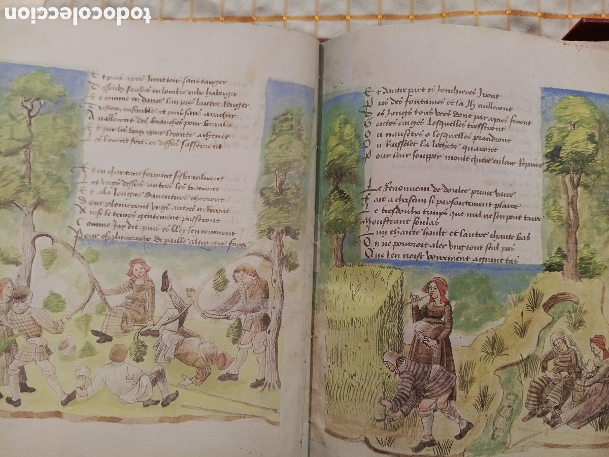 Libros antiguos: Les Amours de Ren&eacute; dAnjou. Facsimil. - Foto 2