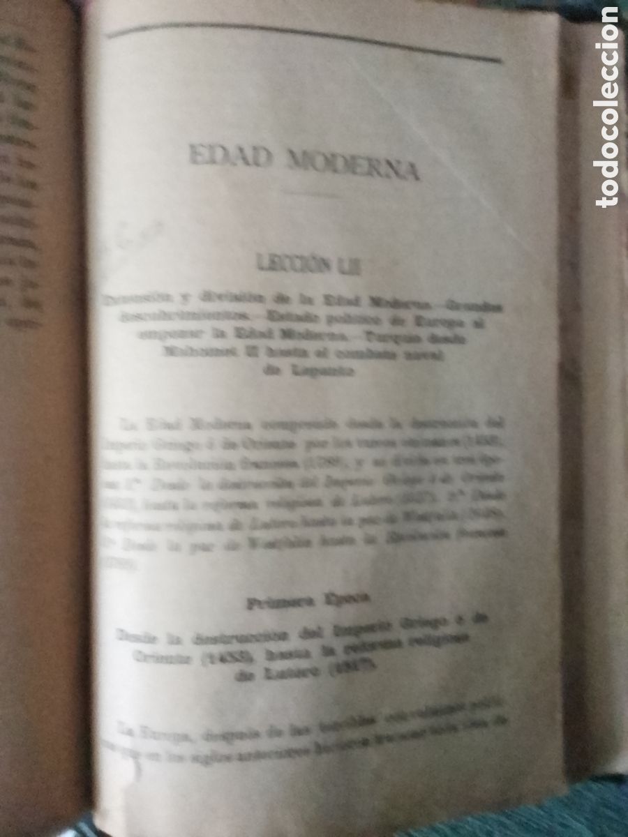 Libros antiguos: 1894 Compendio de HISTORIA UNIVERSAL - Foto 5