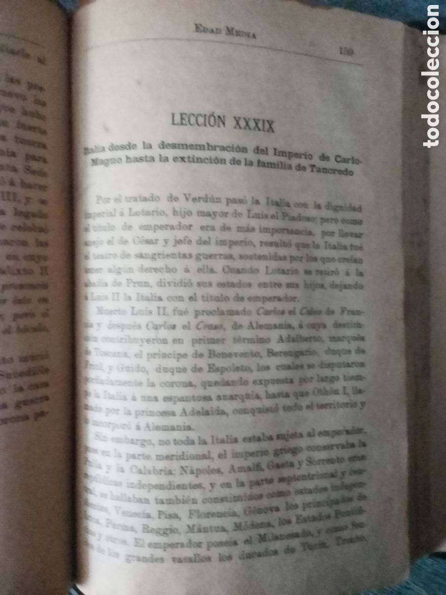Libros antiguos: 1894 Compendio de HISTORIA UNIVERSAL - Foto 6