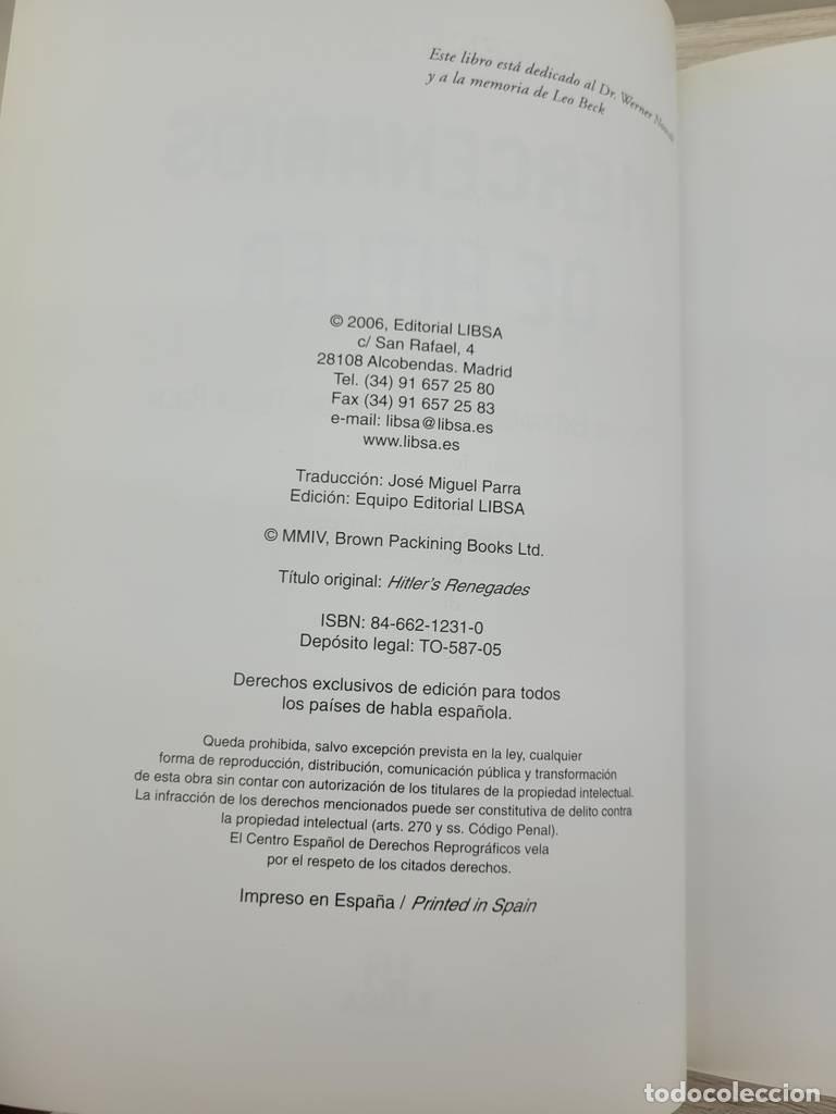 Libros antiguos: LIBRO &ldquo;MERCENARIOS DE HITLER&rdquo; - Foto 2