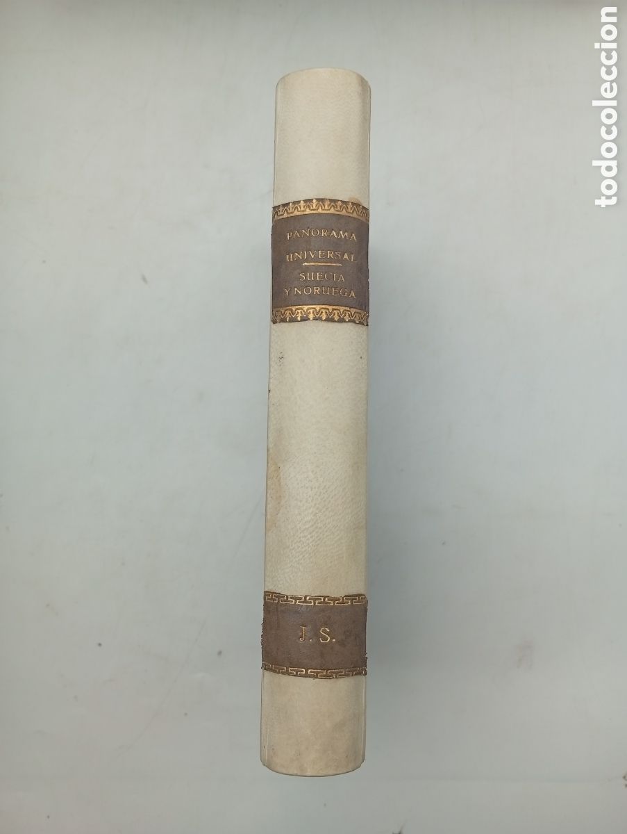 Antiquarische B&uuml;cher: Panorama universal Historia de Suecia y Noruega 1845 Barcelona